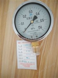 YTN-100耐震壓力表0-0.1Mpa