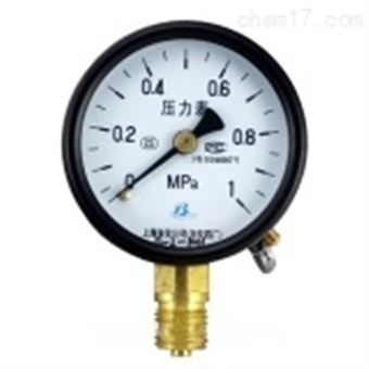普通(tōng)壓力表 Y-40上(shàng)海(hǎi)自(zì)動化(huà)儀表四廠(chǎng)