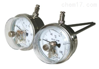 WSSX系列不(bù)鏽鋼電(diàn)接點雙金(jīn)屬溫度計(jì)