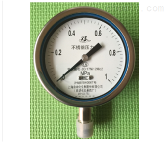 Y40BFZ不(bù)鏽鋼耐震壓力表