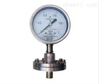 Y-100BF/Z/MF（B）/316不(bù)鏽鋼隔膜壓力表