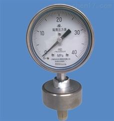 YPF-100A、YPF-100B、YPF-100BF膜片壓力表