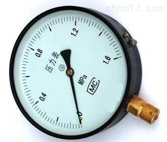 Y-100普通(tōng)壓力表