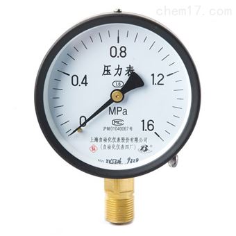 Y-60Z普通(tōng)壓力表