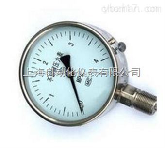 Y-100B全不(bù)鏽鋼壓力表
