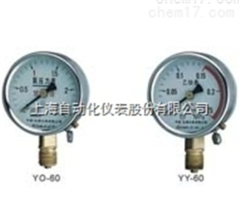 Y-100A不(bù)鏽鋼壓力表0-0.1MPa上(shàng)儀四廠(chǎng)