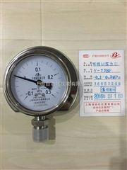Y-60T徑向帶前邊壓力表 0-0.6Mpa上(shàng)儀四廠(chǎng)