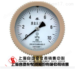 YE-100B膜盒壓力表