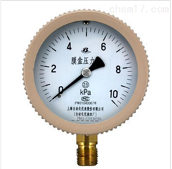 YE-75膜盒壓力表