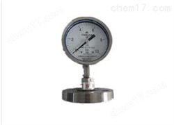 法蘭不(bù)鏽鋼膜片壓力表YPF-60B-F