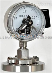 YMN耐震隔膜壓力表,YMFN隔膜壓力表