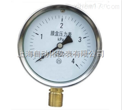 YE-150膜盒壓力表YE-150