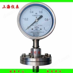Y-100BFZ/ML不(bù)鏽鋼隔膜壓力表