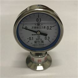 YTP-F6、F7衛生(shēng)型隔膜壓力表