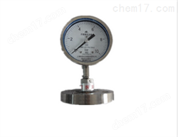 法蘭不(bù)鏽鋼膜片壓力表YPF-150B-F